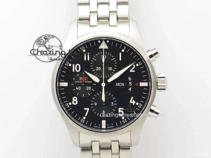 MIROTIME 0210 Thermal Ingeniuer St.Laurens SS Blue Dial MKF 1:1 V2 Best Edition On Black Leather Strap A 7353